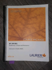 Laurier bf199 textbook $2