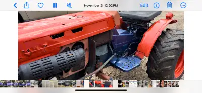 1984 Kubota B7200 compact Diesel tractor. Runs and drives. Bought it in the state of Florida. Has PT...