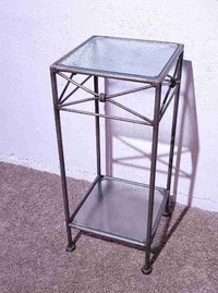 Industrial modern accent  table