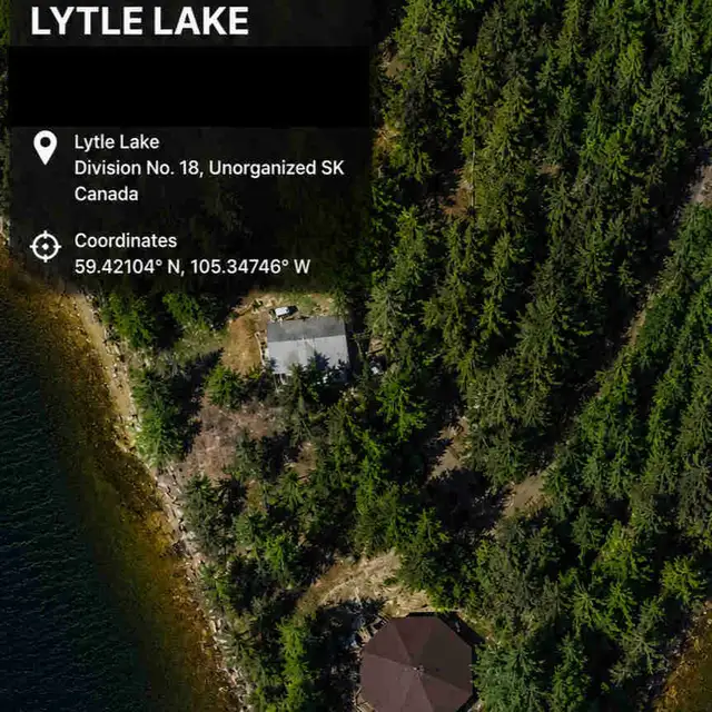  Fly-In Octagon Log Cabin on Lytle Lake, Norther