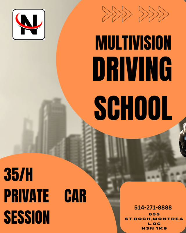 Car driving classes with professional teachers.64639729510659122