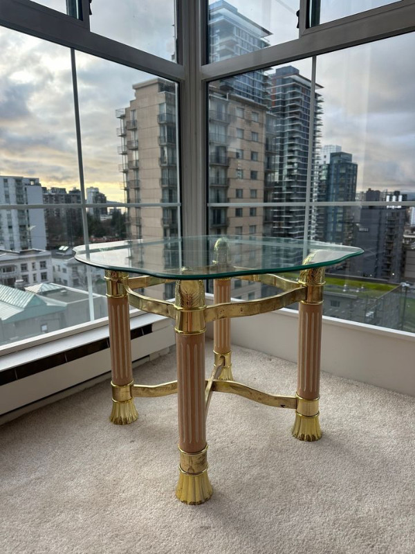 Vintage Glass Side Tables in Coffee Tables in Vancouver