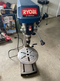 12 inch Ryobi drill press