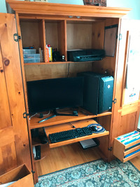Armoire for Computer Station