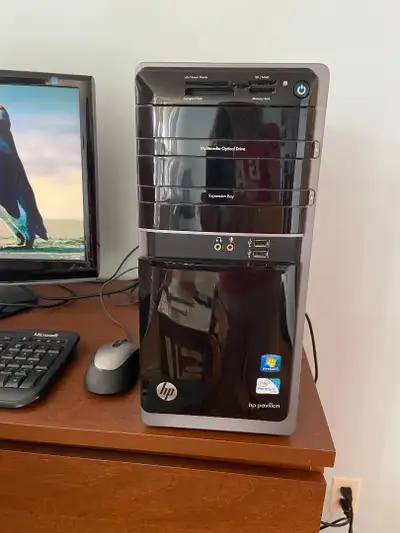HP Desktop, Ram 16 GB, HDD 1 TB, Win 7, Intel 5