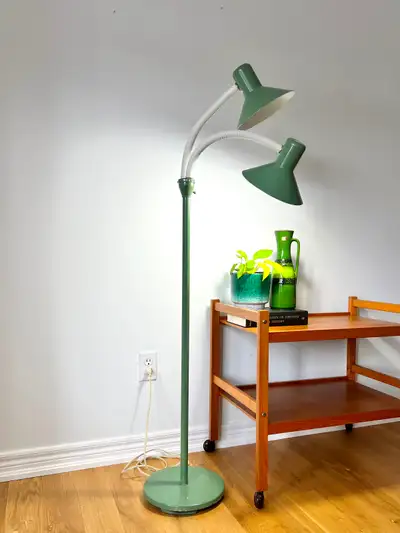 MCM Floor Green Lamp, View more