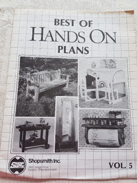 Shopsmith  Best of HANDS ON Plans