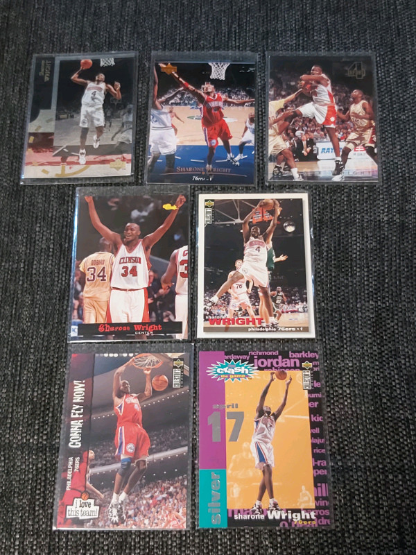 Sharone Wright basketball cards  in Arts & Collectibles in Oshawa / Durham Region