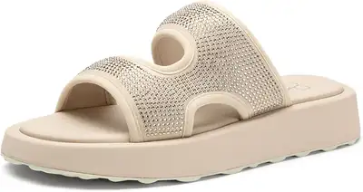 Cosy Women's SunKiss Rhinestones Platform Sandals 6.5, View more