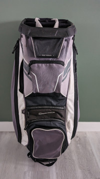 Taylor Made Black/Grey/White Golf Cart Bag