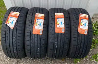 Je vends un ensemble de 4 pneus d’été Mileking Runspirit 225/45ZR18 95 W XL, absolument neufs, jamai...
