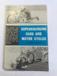 Book livre : Supercharging cars and motor cycles