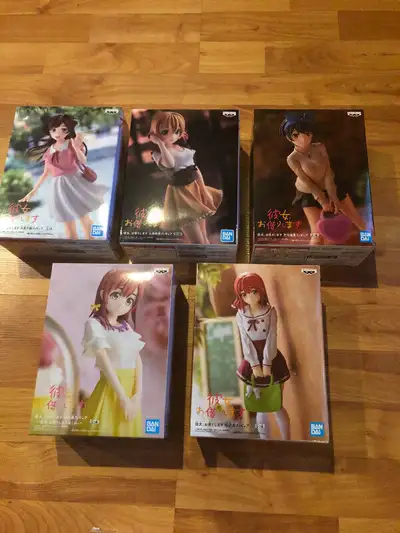 Selling a few Rent a Girlfriend figures from the hit Anime. $50 ea Pick up is in Mississauga.