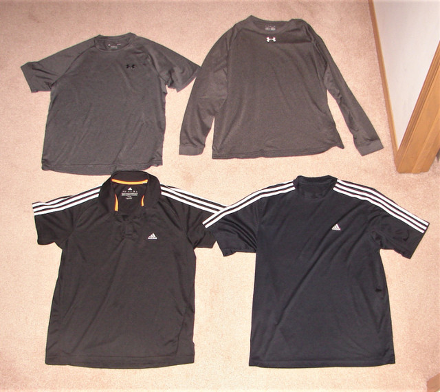 Shirts (some new) - sz L,  Jeans - sz 34, Winter Jckt - L tall in Men's in Strathcona County - Image 3