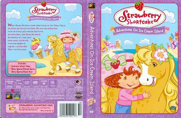 STRAWBERRY SHORTCAKE - Ice Cream Island DVD in CDs, DVDs & Blu-ray in Oakville / Halton Region - Image 2