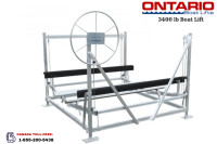 Bertrand 3400 lb Boat Lift: 2023 Pricing, Marine Grade Aluminum.