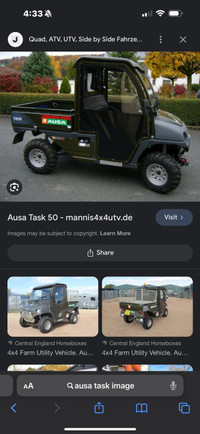 Wanted AUSA task m50 UTV for parts