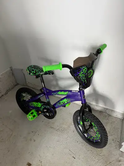 Huffy  Hulk Bike with training wheels, View more