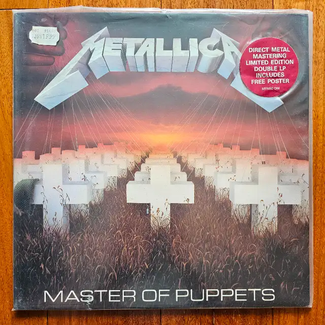 Metallica "Master Of Puppets" VINYL LP628643628729611225