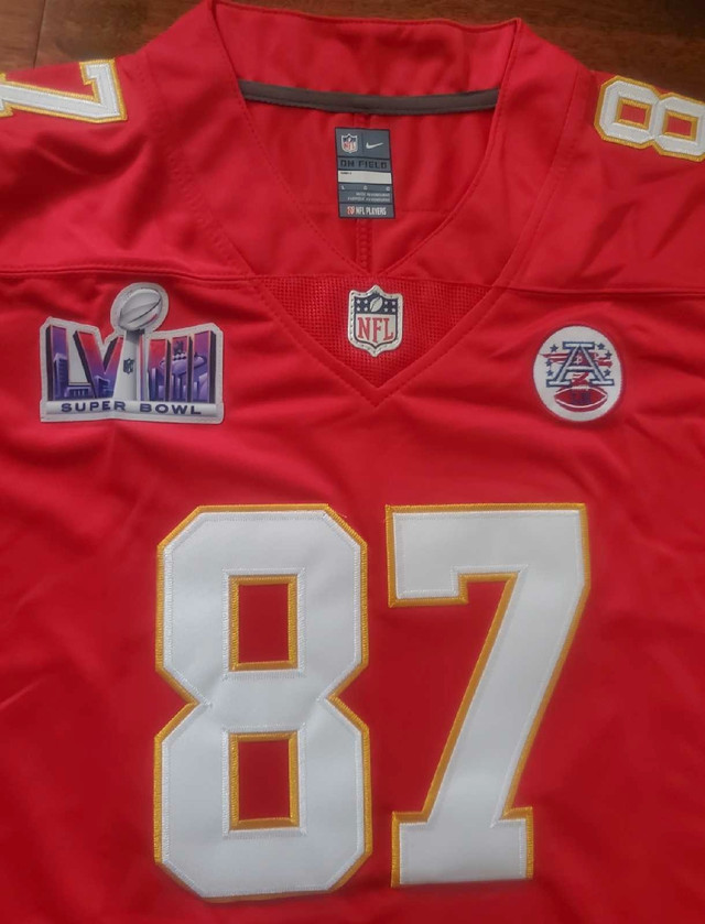 BNWT KC Chiefs Travis Kelce Nike NFL women's jerseys! in Women's - Tops & Outerwear in Oshawa / Durham Region - Image 3