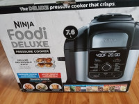 Ninja Foodie Deluxe Air Fryer/ pressure cooker