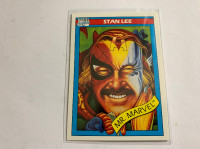 Stan Lee Mr. Marvel 1990 Marvel Universe Series 1 Impel #161 VF