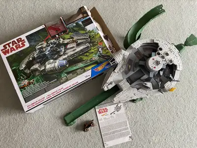 Star Wars Hot Wheels Millennium Falcon Kids Playset, View more