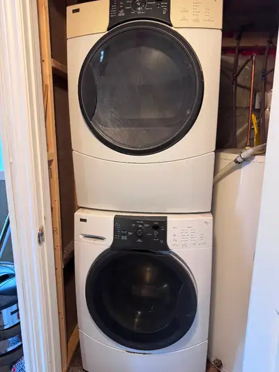 Selling Used Stackable Washer & Dryer, View more