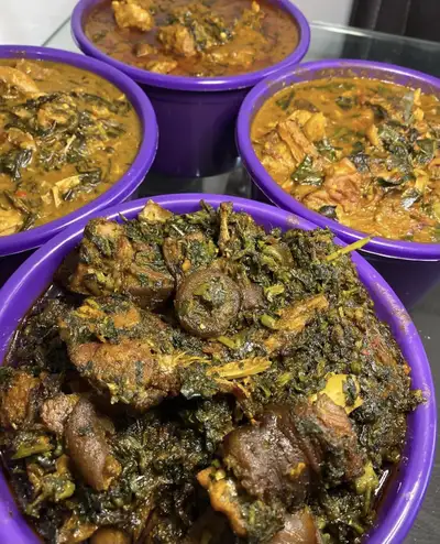 Nigerian Meals - Pot sizes , View more