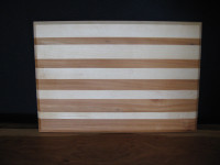 Maple and Beech Cutting Board