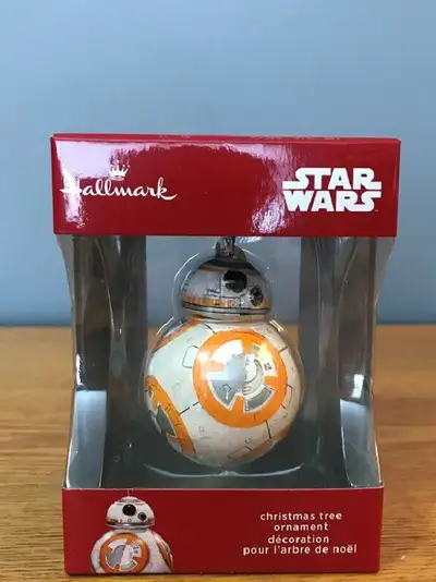 Hallmark Star Wars BB-8 Christmas Tree Ornament - NEW, View more