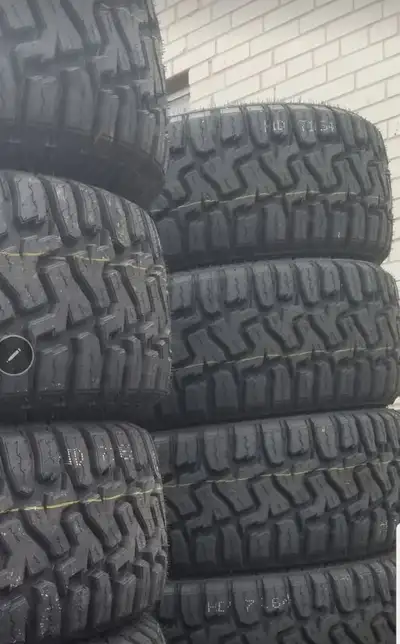 New HAIDA HD878 R/T LT35X12.50R22 117Q $ 1400 plus hst per set of 4 tires NEW rims additional Call T...