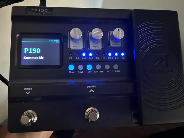 FLAMMA FX100 Guitar Pedal Multi-effects in Amps & Pedals in City of Toronto - Image 8