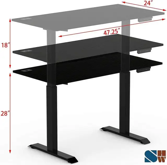 Complete Home Office Setup: Standing Desk, Monitor Arm & Monitor in Desks in City of Toronto - Image 9