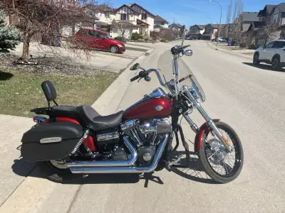 I am selling my 2010 Harley-Davidson Dyna Wide Glide, a stylish cruiser with a powerful engine and c...