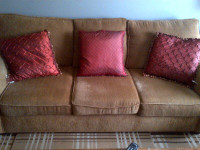Copper Throw cushions