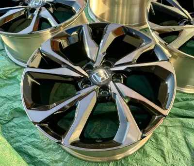 HONDA CIVIC Si OEM 18” OEM RIMS⚠️ MINT CONDITION NEVER USED☑️ 18” HONDA OEM ORIGINAL CIVIC SPORT Si...