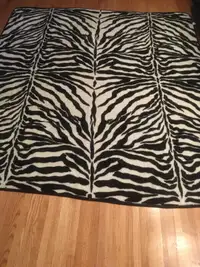 Zebra Print Blanket 200cm x 240cm