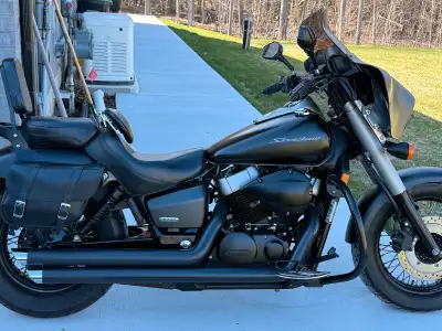 2013 Honda Phantom Bike in great condition never dropped Cobra exhaust and rpm gauge Mustang 2 up se...