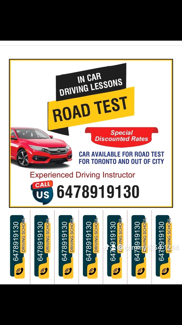 G2, G Road Test, Driving Lessons in Classes & Lessons in Mississauga / Peel Region