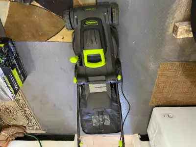 Electric lawnmower, View more
