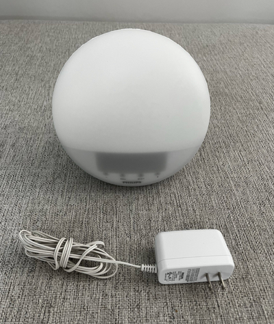 Philips HF3510 Wake-up Light Alarm FM Radio Colored Sunrise, View more