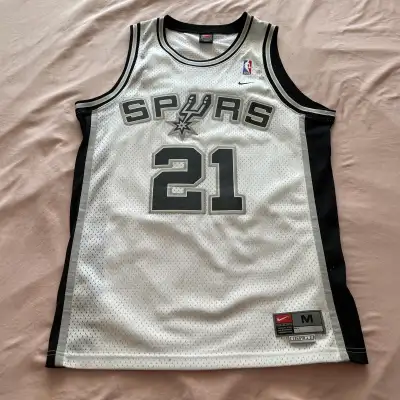 NBA San Antonio Spurs Jersey Duncan Nike $100, View more