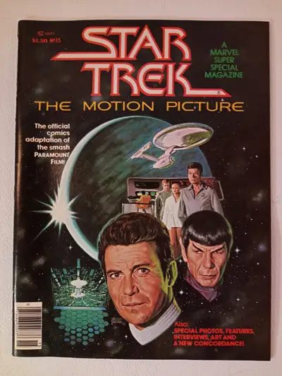 Star Trek The Motion Picture - Vintage Marvel Comic Magazine #15, View more