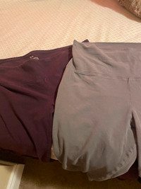 2 Tna tights ( one burgundy & one grey) take both!!