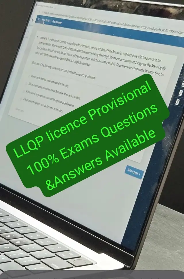 LLQP Original Question Answers Screenshot Repeated & Updated
