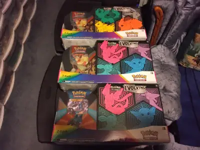 Pokemon Evolving Skies Flareon and Lucario $640 each, View more