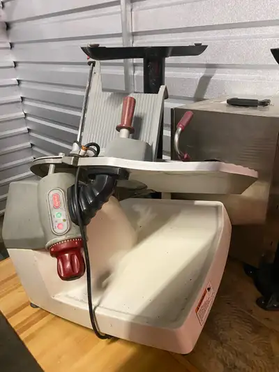 Berkel X 13 plus manual aluminum meat slicer, View more
