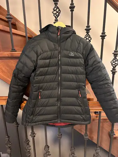 LL Bean Women’s Down Hooded Jacket, View more