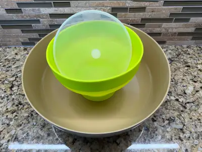 Silicone Microwave Popcorn Bowl and Verka Melamine Bowl, View more